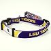 LSU Tigers Dog Collar Small 10-14