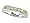 0.51 cttw Karina B(tm) Round Diamond and Yellow Sapphire Band Size 4