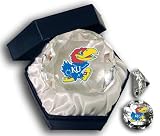 U OF KANSAS JAYHAWKS DIAMOND PAPERWEIGHT