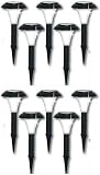 Outdoor Living : SOLAR GARDEN LIGHTS/SET OF 10/DIAMOND WHITE/BRAND NEW