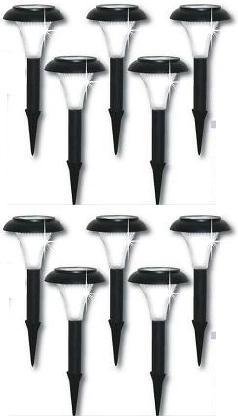 Childrens Toyshop  Electronics : SOLAR GARDEN LIGHTS/SET OF 10/DIAMOND WHITE/BRAND NEW