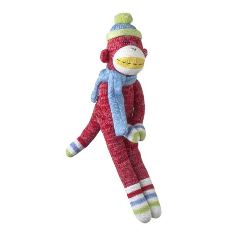 41LGgIE3%2BOL Gabby the Sock Monkey   Small Red Stuffed Animal
