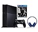 PlayStation 4 Console + Silver Wired Stereo Headset