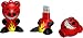 Emerson Funkeys FK609 - 1 GB USB 2.0 Sculpted Flash Drive (Red/White)