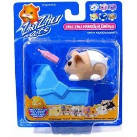 Zhu Zhu Pets Hamster Babies - Peanut with Accessories