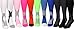 Mojo - Compression Socks for Women and Men 20-30mmHg Knee High - Opaque Compression Stockings for Bariatric Recovery, Lymphedema, Swelling - Pink, Small - A602