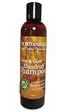JR Botanicals Clean & Clear Organic Dandruff Shampoo - Anti-Itch & Flake Formula, 8 oz