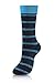 Men's Cotton Blended Dress Socks 6 Pair Bundle Multiple Styles, Triple