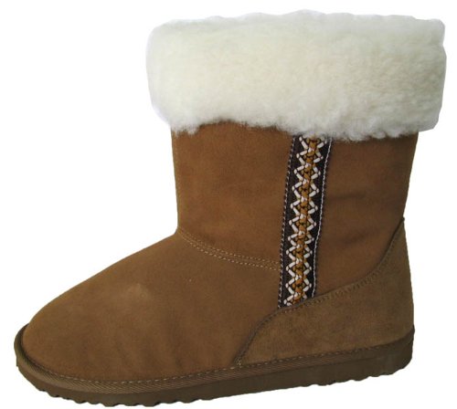 RSVP T9-15-1(L) Chestnut Shearling US 11