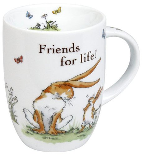 Konitz 12-Ounce Friends For Life Mugs, Giftboxed, Set of 4
