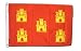 Drapeau France Poitou Charentes - 60 x 90 cm