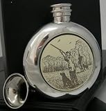 Shooting Ivory Hipflask.