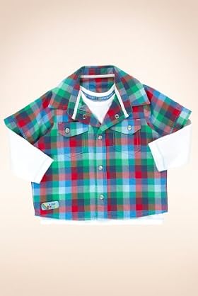 2 Piece Pure Cotton T-Shirt & Shirt Set
