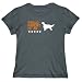 T-Shirt Womens Dark Silver " PROUD PARENT OF A English Setter EMBROIDERY " Dogs