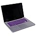 HDE Ultra Thin Silicone Rubber Keyboard Skin Cover for Macbook Pro Non Retina 13/15/17 (Violet)