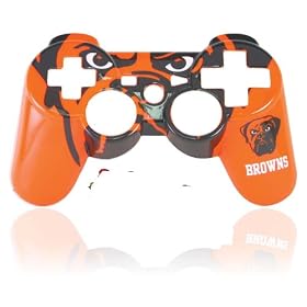 PS3 Official NFL Cleveland Browns Controller Faceplate