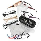 Joy Mangano Special Edition Croco-Embossed SHADES Readers Size: 3.0X