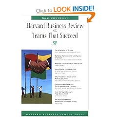 Harvard Business Review on Teams That Succeed ("Harvard Business Review" Paperback)