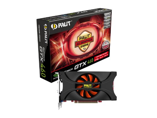 Palit GeForce GTX 460 Sonic 1 GB 256-bit GDDR5 PCI Express 2.0 x16 HDCP Ready SLI Support Fermi Video Card NE5X460SF1102