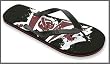 Lost Enterprises THE BILLBOARD Beach Sandals in Black