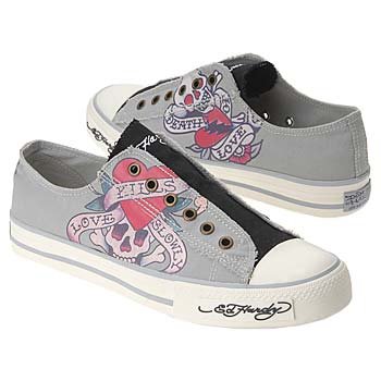 Ed Hardy Lowrise Laceless Sneaker
