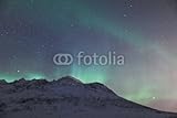 Wallmonkeys Peel and Stick Wall Decals - Aurora Borealis, Tromso, Norway - 60