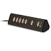 Macally TRIHUB7 Mini 7 Port USB 2.0 Hub with AC Adapter (Black)