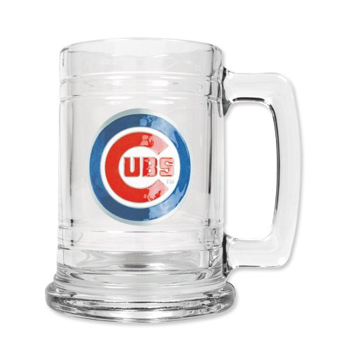 Chicago Cubs 15oz Glass Tankard