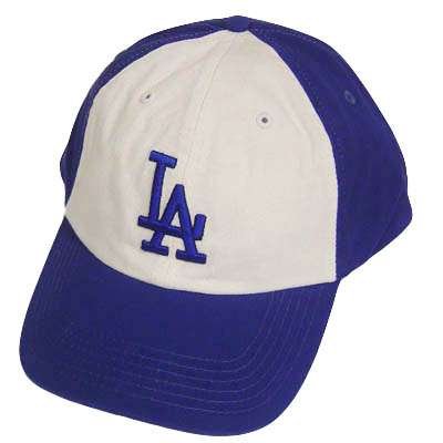 MLB LA LOS ANGELES DODGERS BLUE WHITE BASEBALL HAT CAP