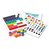 ~:~ LEARNING RESOURCES ~:~ Rainbow Fraction Tiles w/Plastic Tray, Math Manipulatives, For Grades 2-6