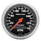 Autometer (3987-M) Sport Comp In Dash Metric Speedometers - 190 Kph, 3 3/8