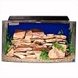 SeaClear 46 gal Bowfront Acrylic Aquarium Combo Set, 36 by 16.5 by 20", Clear