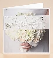 Photo Wedding Bouquet Card
