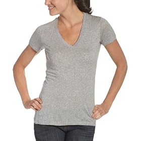 Splendid Women's Short Sleeve Jersey V-Neck