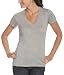Splendid Women's Short Sleeve Heather V-Neck