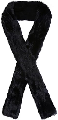 Yves Salomon Women's Long Fur Scarf Noir One Size