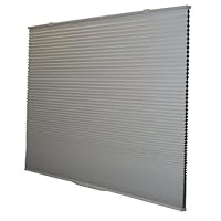 Redi Shade Easy Touch Cellular Window Shade 36x64-Inch, Room Darkening White