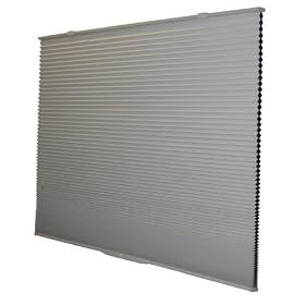 Redi Shade Easy Touch Cellular Window Shade 36x64-Inch, Room Darkening White by Redi Shade