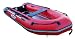 Seamax Ocean320 Red -10.5 Feet Aluminum Floor V Hull - Inflatable Boat Dinghy