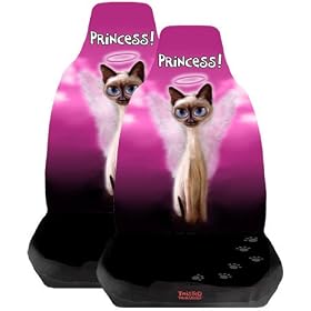 Car Seat Covers- Front (Pair) - 'Princess'