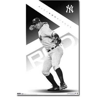 (22x34) New York Yankees (Alex Rodriguez, A-Rod) Sports Poster Print