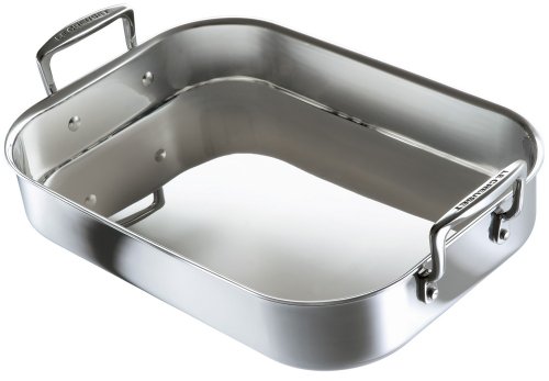 Le Creuset Tri-Ply Stainless Steel Roasting Pan