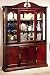 Queen Anne Buffet And Hutch Cherry Finish