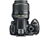 Nikon D60 Digital SLR Camera - Black (AF-S 18-55 DX II VR Lens Kit)