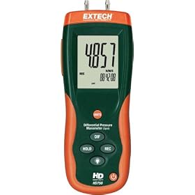 Extech HD750 Differential Pressure Manometer - 5PSI