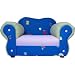 Fantasy Furniture Comfy Chair, Blue Flowers