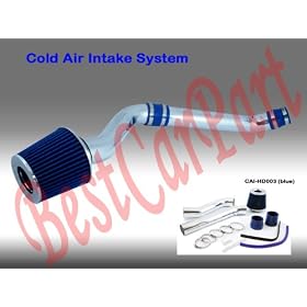1992 1993 1994 1995 Honda Civic all model /93-97 Honda Del Sol all model Cold Air Intake Blue (included air filter) #CAI-HD003 blue