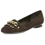 VANELi Women's Deluxe Kiltie Flat,Brown,10 M US