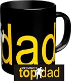 Produkt-Bild: Fun Kaffee Tasse - Germanys Topdad - einzeln im Geschenk Karton - zum Geburtstag