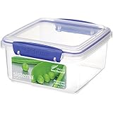 Sistema Klip It 40.5-Ounce Rectangular Lunch Plus Container
